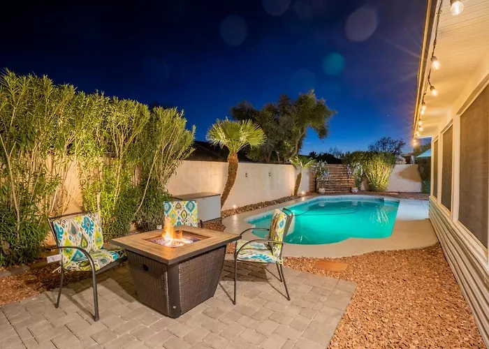 Villa Superhost Luxury - Cardinals Stadium, Bbq & Heated Pool *